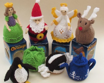 Christmas Terry's Chocolate Orange Cosies Knitting Pattern