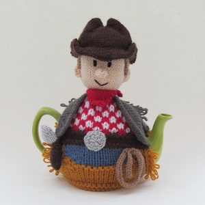 American Cowboy Tea Cosy Knitting Pattern image 1