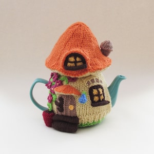 Fairy House Tea Cosy Knitting Pattern