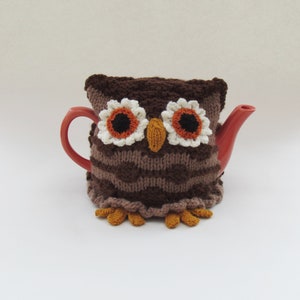 Twit-Twoo Owl Tea Cosy Knitting Pattern