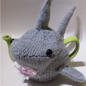 Shark Tea Cosy Knitting Pattern