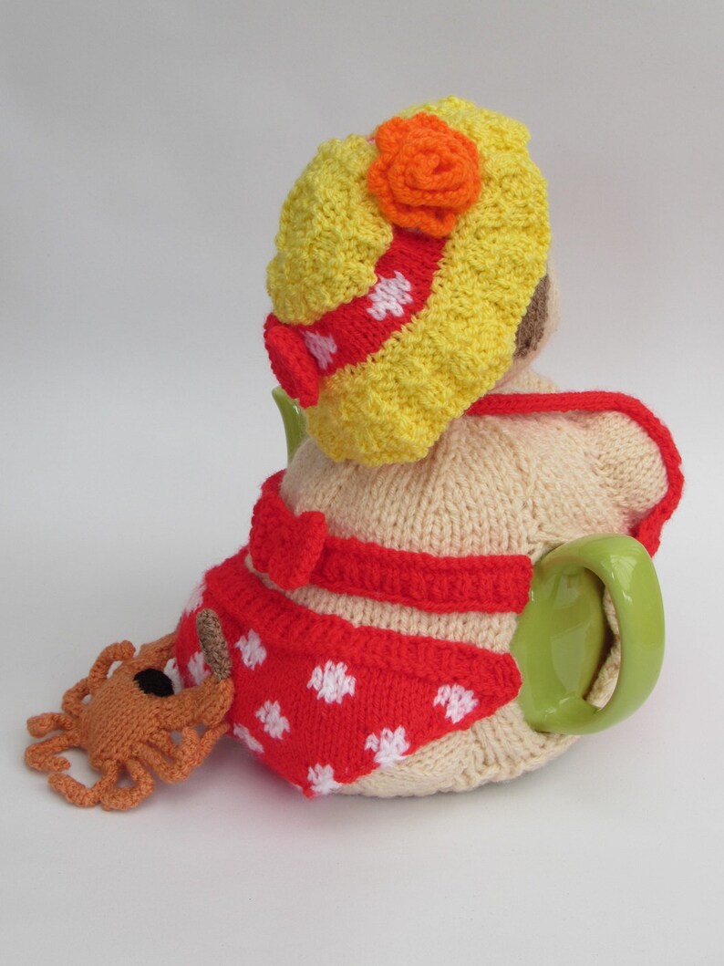 Bikini Beach Babe Tea Cosy Knitting Pattern Etsy