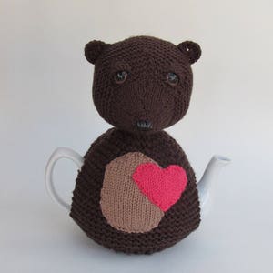 Heart Bear Tea Cosy