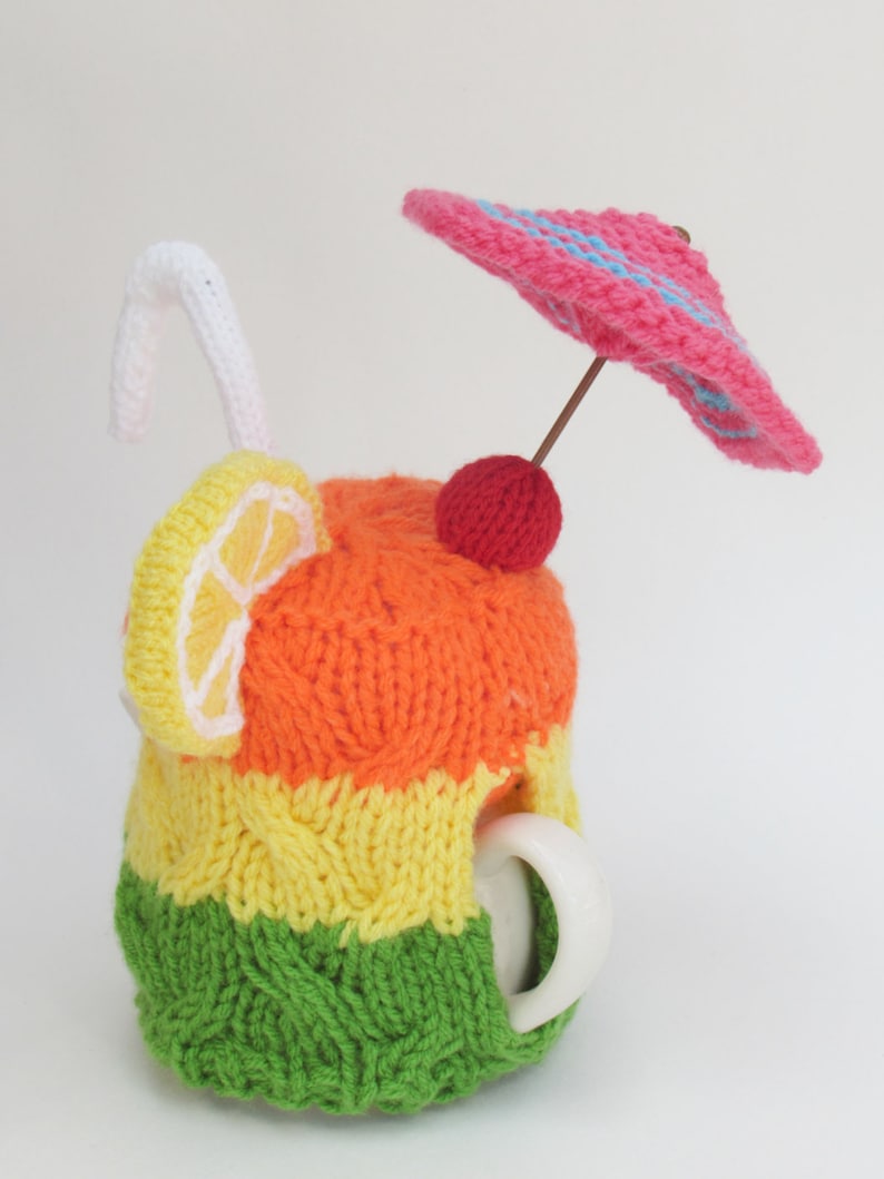 Cocktail Party Tea Cosy Knitting Pattern image 6