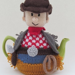 American Cowboy Tea Cosy Knitting Pattern image 8