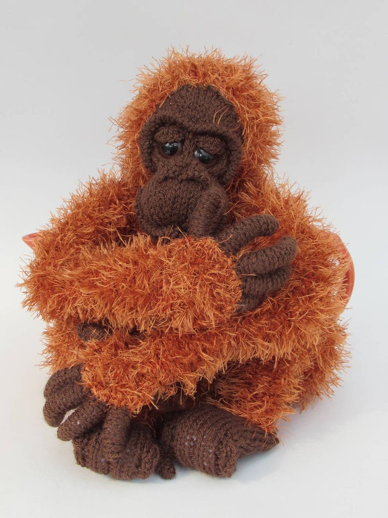 Orangutan Tea Cosy Knitting Pattern Etsy