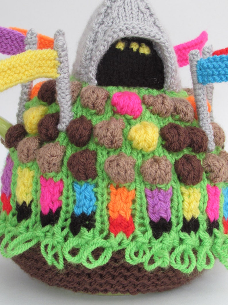 Glastonbury Festival Tea Cosy Knitting Pattern image 4