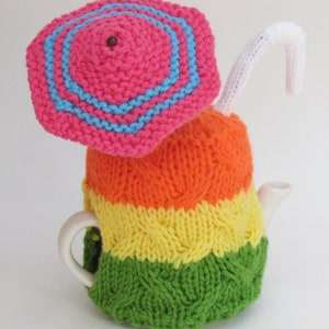 Cocktail Party Tea Cosy Knitting Pattern image 9