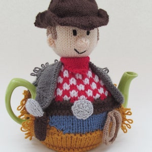 American Cowboy Tea Cosy Knitting Pattern image 5