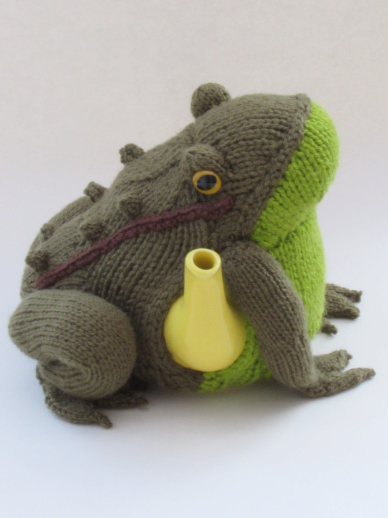 Frog Tea Cosy Knitting Pattern image 2