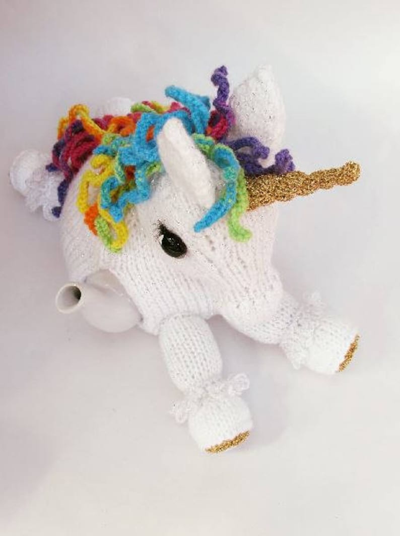 Unicorn Tea Cosy Knitting Pattern image 2