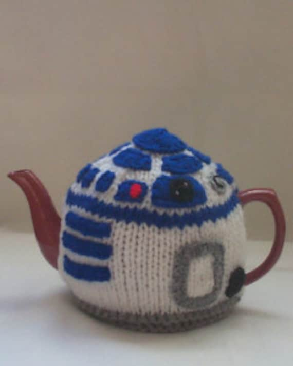 StarWars R2D2 Tea Cosy Knitting Pattern