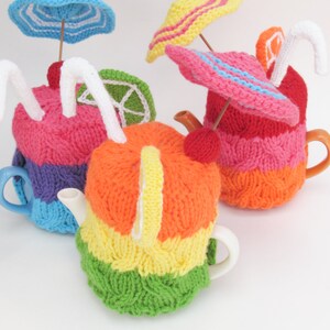 Cocktail Party Tea Cosy Knitting Pattern image 2
