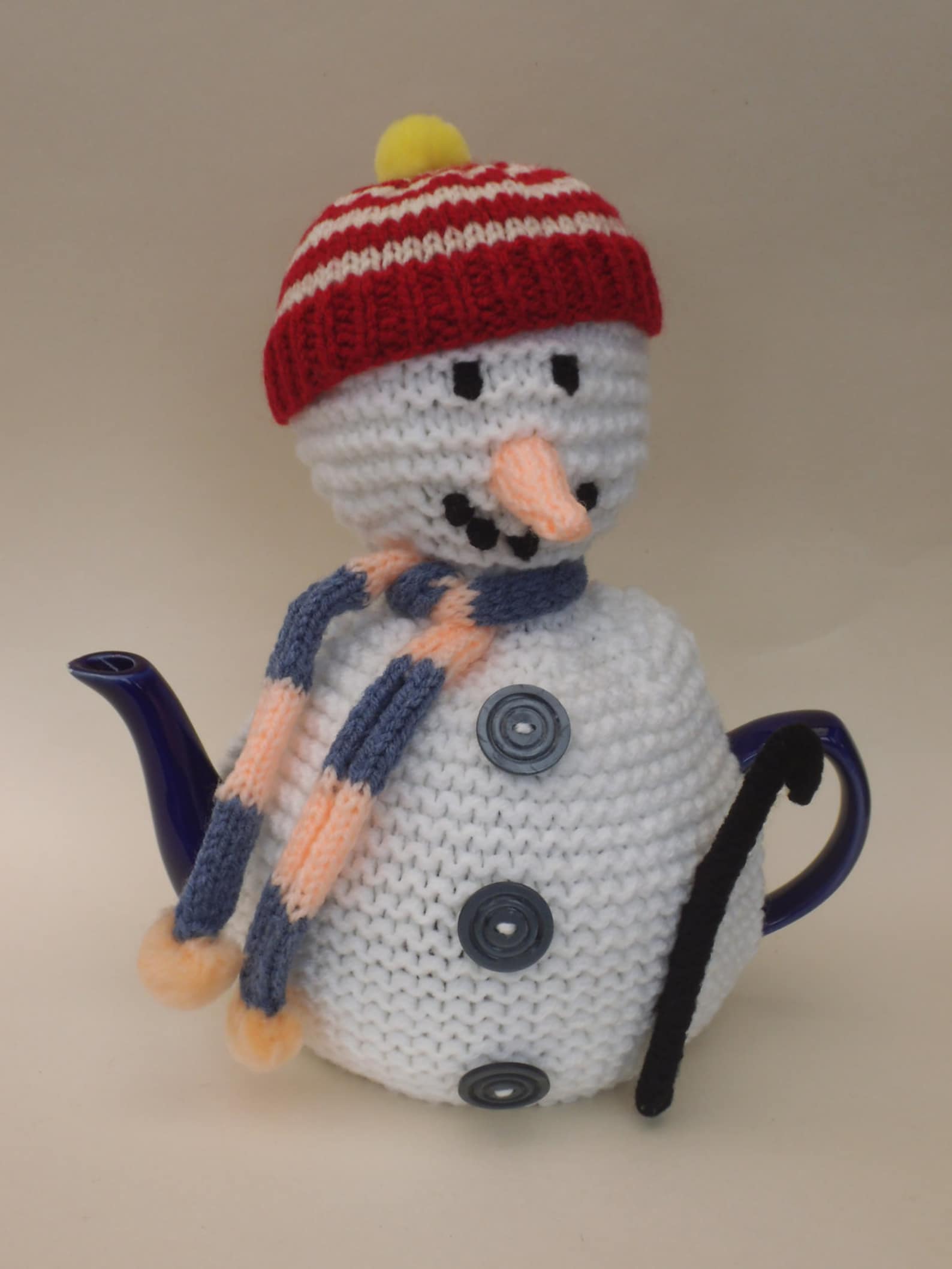 Frosty the Snowman Tea Cosy Knitting Pattern Etsy