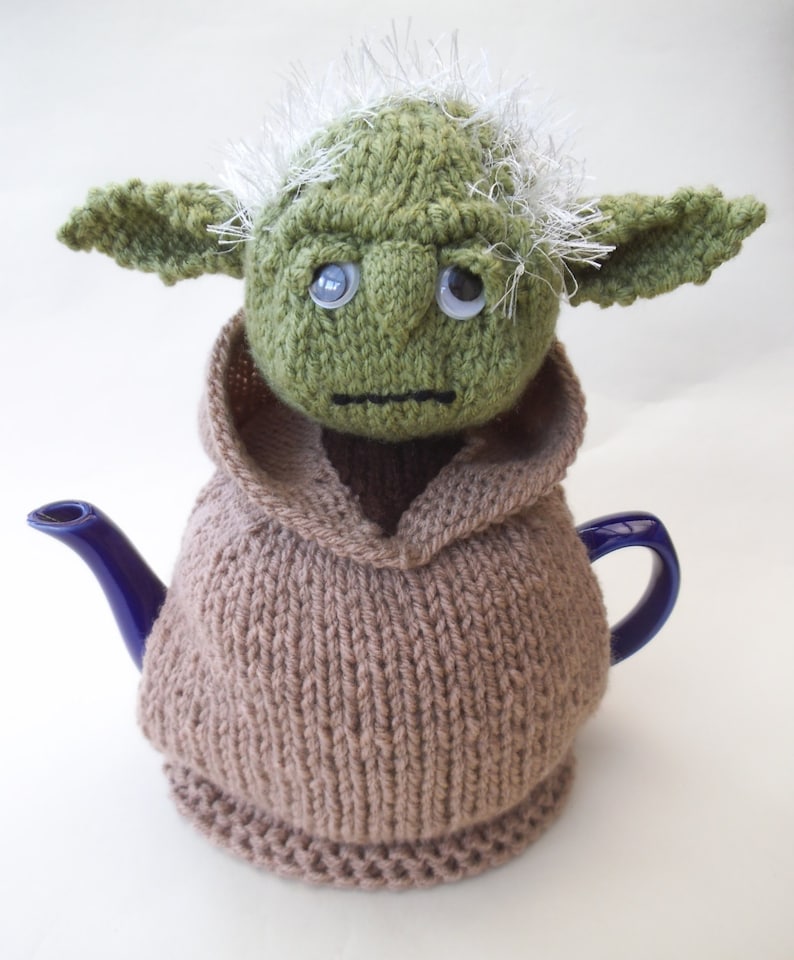 Starwars Yoda Tea Cosy Knitting Pattern Etsy