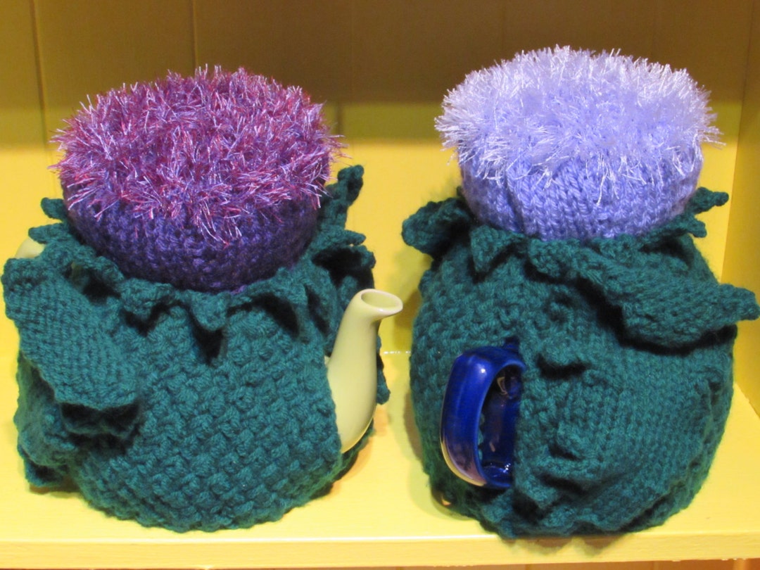 Scottish Thistle Tea Cosy Knitting Pattern Etsy
