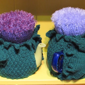 Scottish Thistle Tea Cosy Knitting Pattern