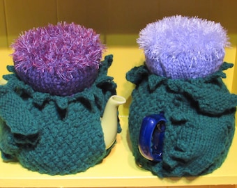 Scottish Thistle Tea Cosy Knitting Pattern
