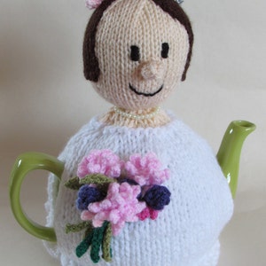 Brides Wedding Day Tea Cosy Knitting Pattern