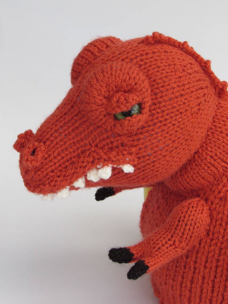 Tea-Rex Tea Cosy Knitting Pattern image 3