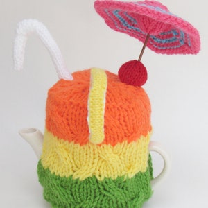 Cocktail Party Tea Cosy Knitting Pattern image 5