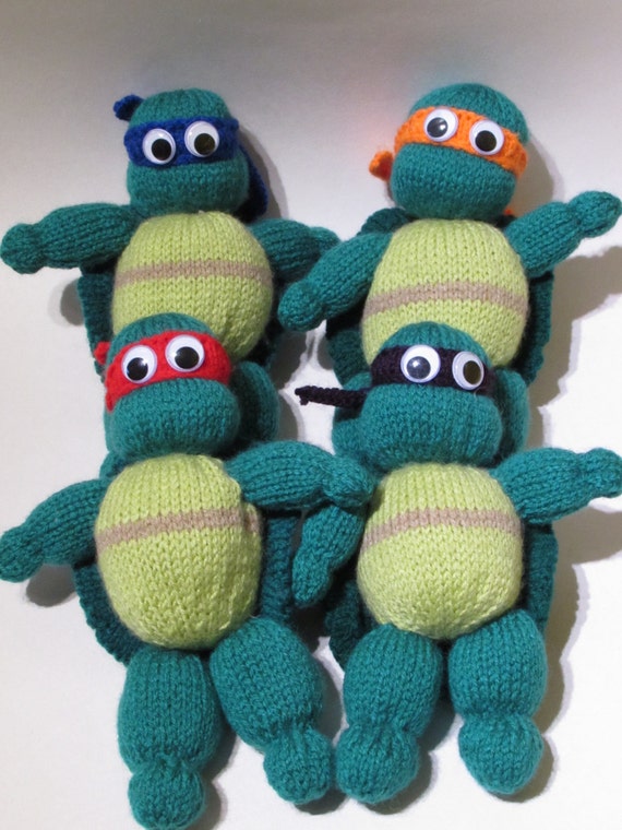 ninja turtle jumper knitting pattern