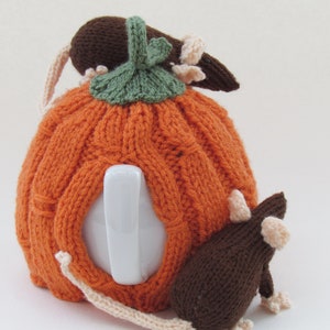 Harvest Pumpkin Tea Cosy Knitting Pattern image 6