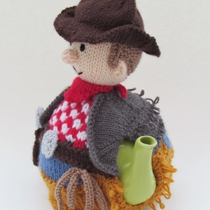 American Cowboy Tea Cosy Knitting Pattern image 9