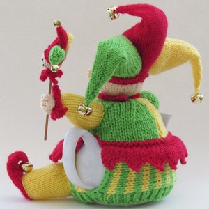 Court Jester Tea Cosy Knitting Pattern image 5