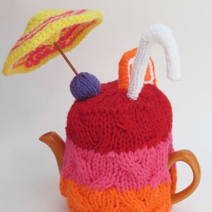 Cocktail Party Tea Cosy Knitting Pattern image 3