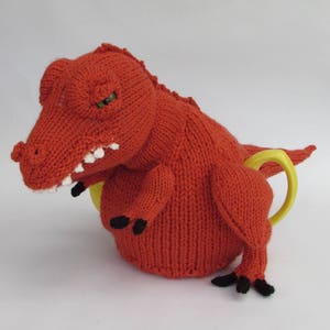 Tea-Rex Tea Cosy Knitting Pattern image 4