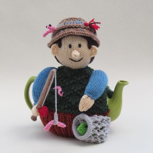 Gone Fishing Tea Cosy Knitting Pattern