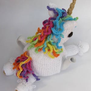 Unicorn Tea Cosy Knitting Pattern image 5