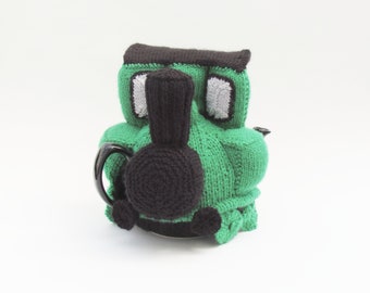 Vintage Steam Train Tea Cosy Knitting Pattern