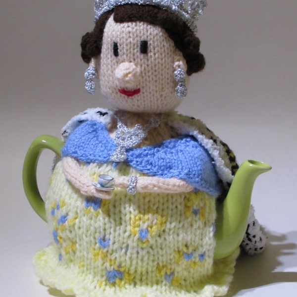 Modèle de tricot confortable Sa Majesté la Reine, thé