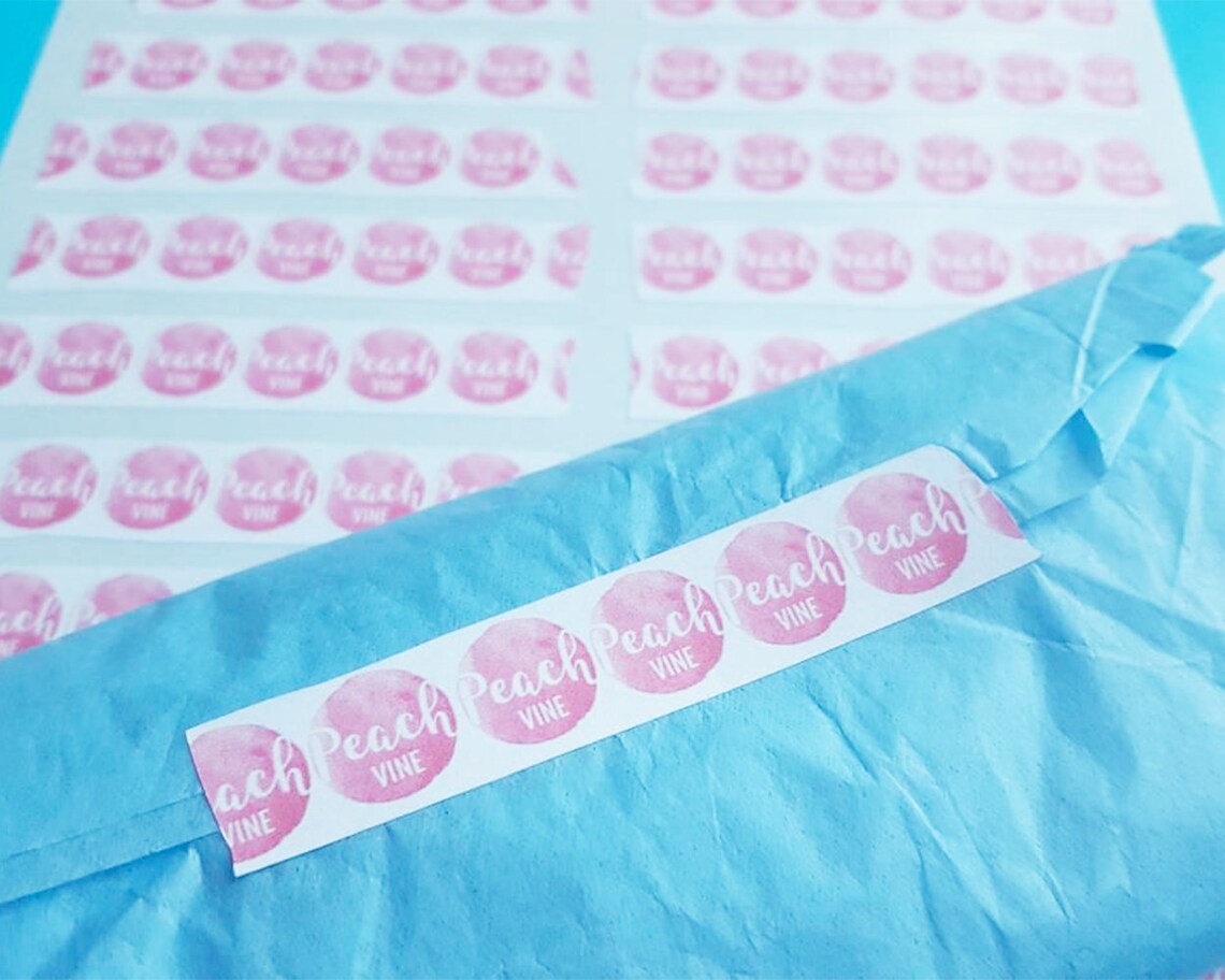 Logo Washi Stickers Logo Tape Logo Packaging Custom Tape Etsy