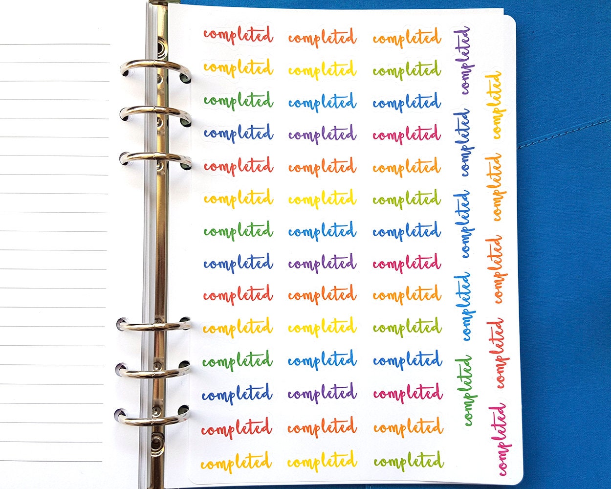 Custom Word Stickers Custom Planner Stickers Planner Etsy