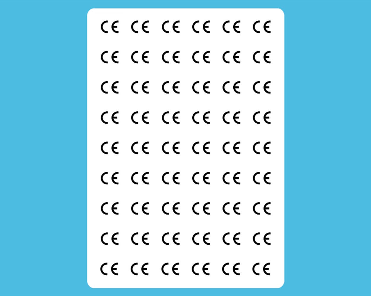 CE Mark Stickers Toy Safety Stickers CE Marking Labels | Etsy