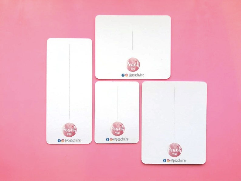 Hair Bow Cards Display Cards for Hair Clips Card Displays Etsy Australia