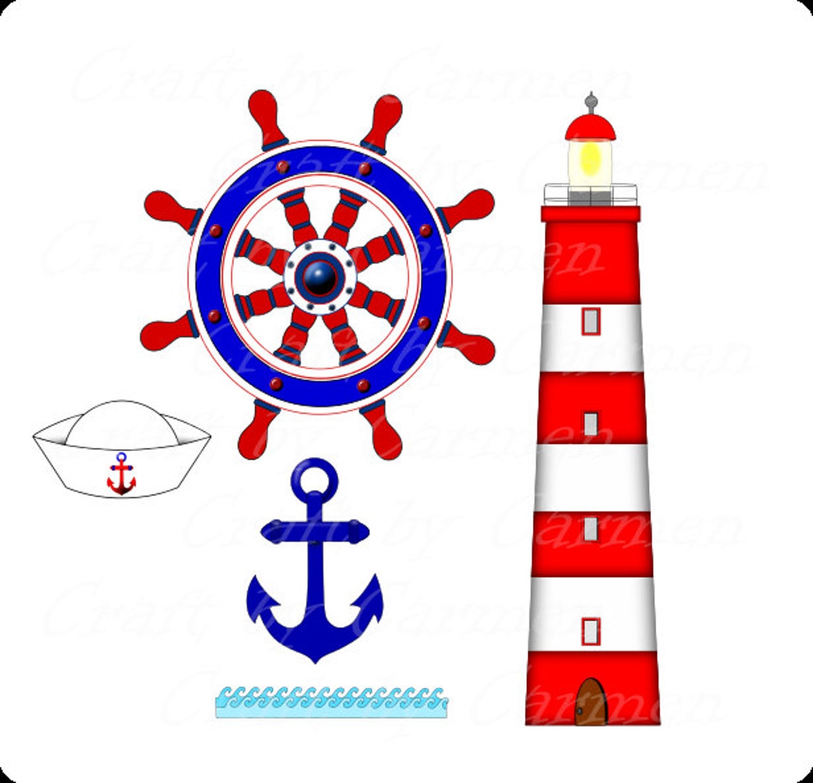 Sailor clip art boat baby boy cute sailor ahoy baby | Etsy