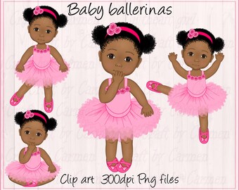 Ballerina clip art, sublimation  dancer, ballet digital art, (personal & small business use). 300dpi PNG Files TRANSPARENT BACKGROUND