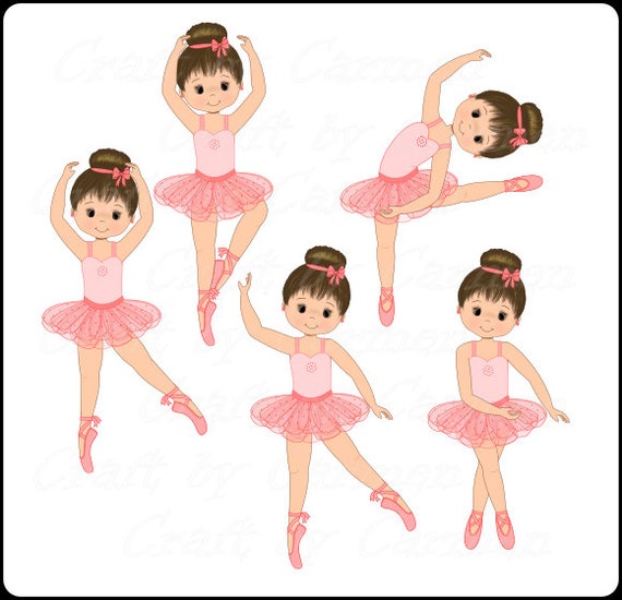 Ballerina Clip Art Dancer Ballet Digital Art Scrapbook Etsy 日本