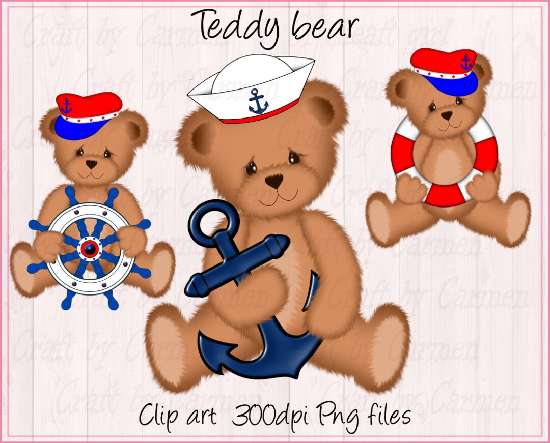 Nautical teddy bear sales