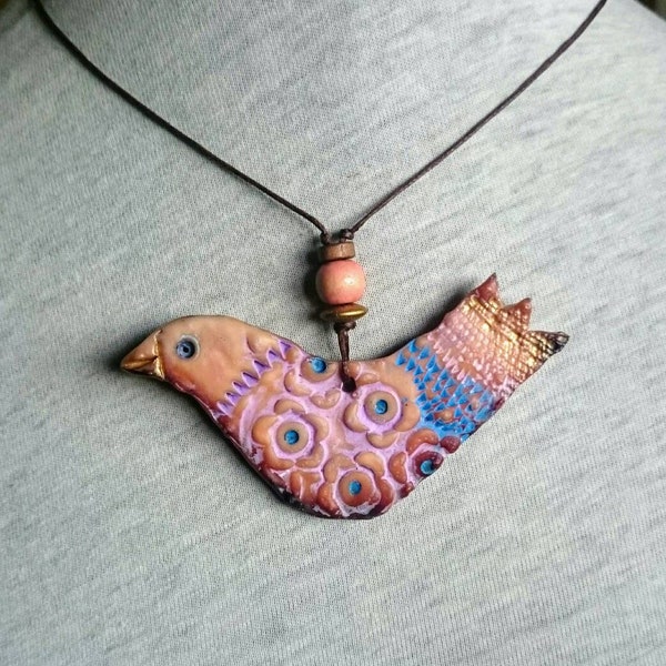 Bird necklace