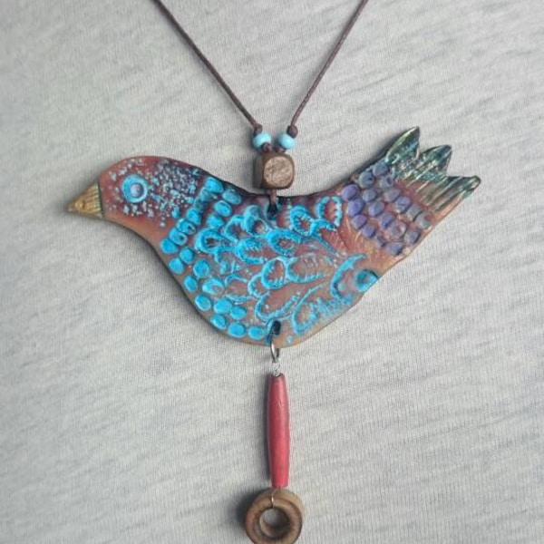 Bird necklace