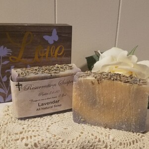 Lavendar All Natural Goat's Milk Soap