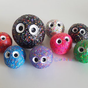 Art-Boo-Boo Rock - round clay figurine, minimalistic, whimsical sweet super cool, desk buddy, you are my rock, worry monster
