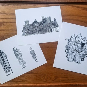 Haunting of Hill House Wall Decor Fine Art Print Set