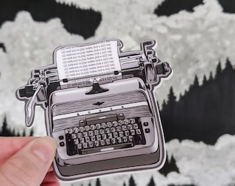 Jack Torrance's Typewriter - The Shining Vinyl Die Cut Sticker