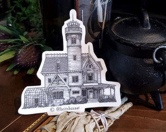 Owens House - Practical Magic Vinyl Die Cut Sticker